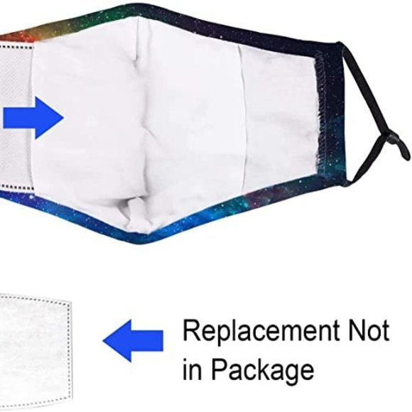 ☔️Cloth Face Mask Washable Reusable Adult Pr… - Picture 3 of 6